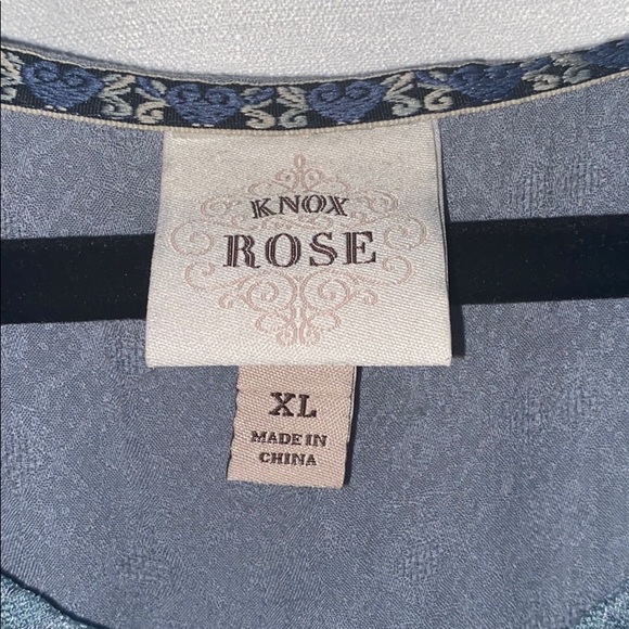 Knox Rose Shirt Sleeve Lace Bohemian Top - Picture 4 of 6